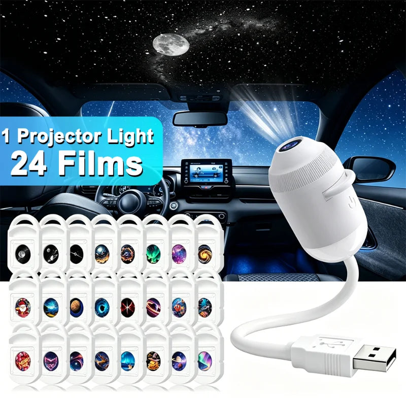Galaxy Star Projector Night Light