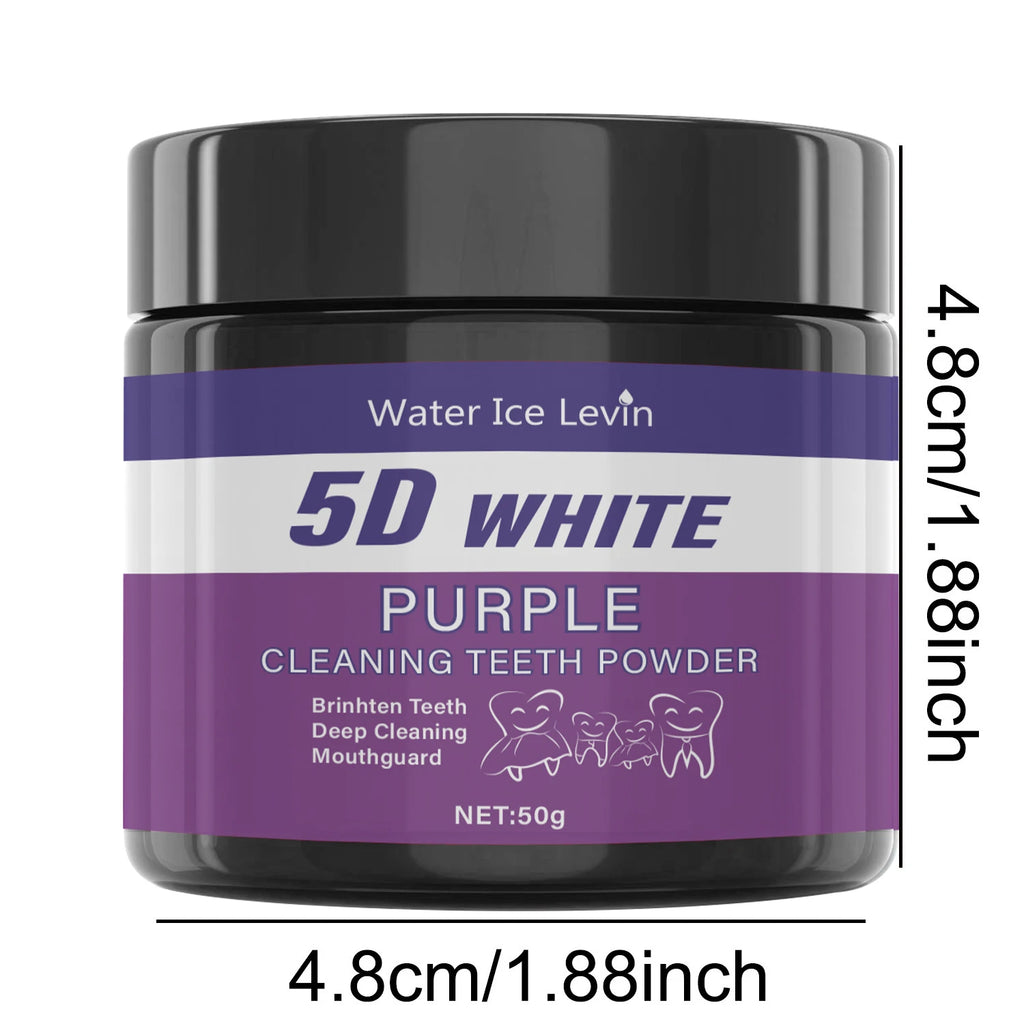 Purple Teeth Whitening Powder