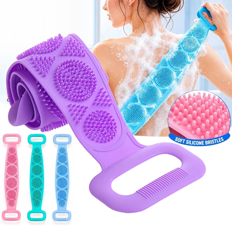 Silicone Back Scrubber & Massage Sponge