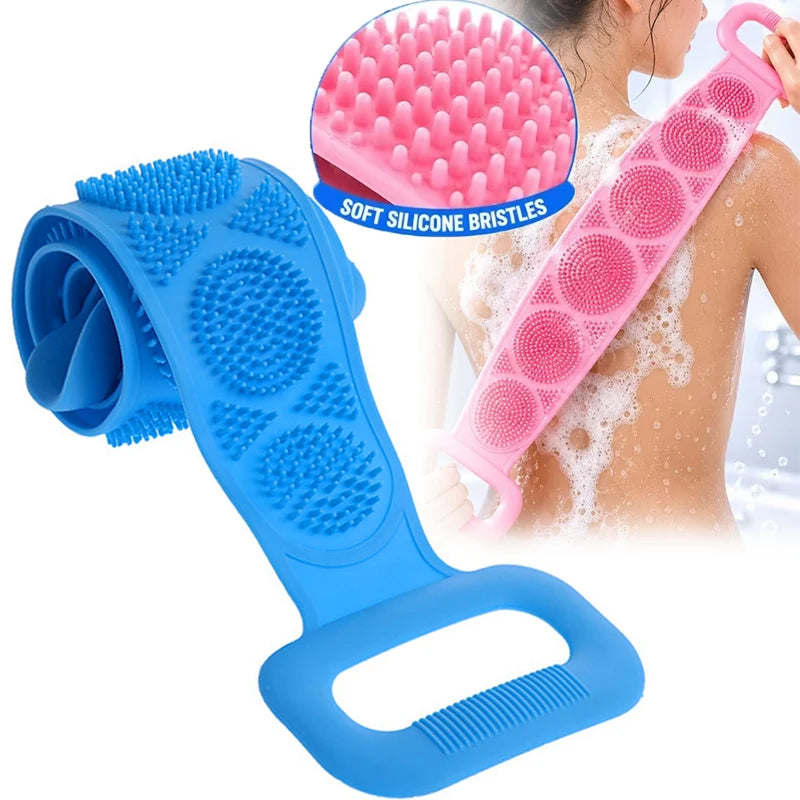 Silicone Back Scrubber & Massage Sponge