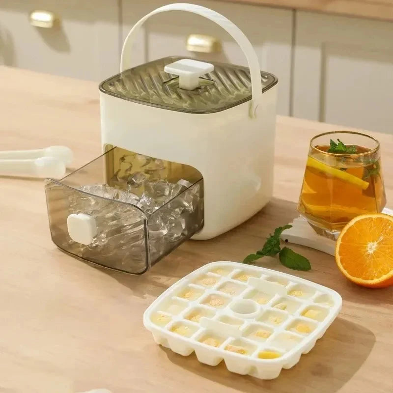 48-Grid Reusable Ice Cube Tray