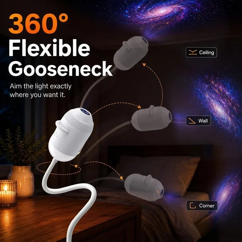 Galaxy Star Projector Night Light