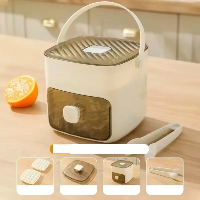 48-Grid Reusable Ice Cube Tray