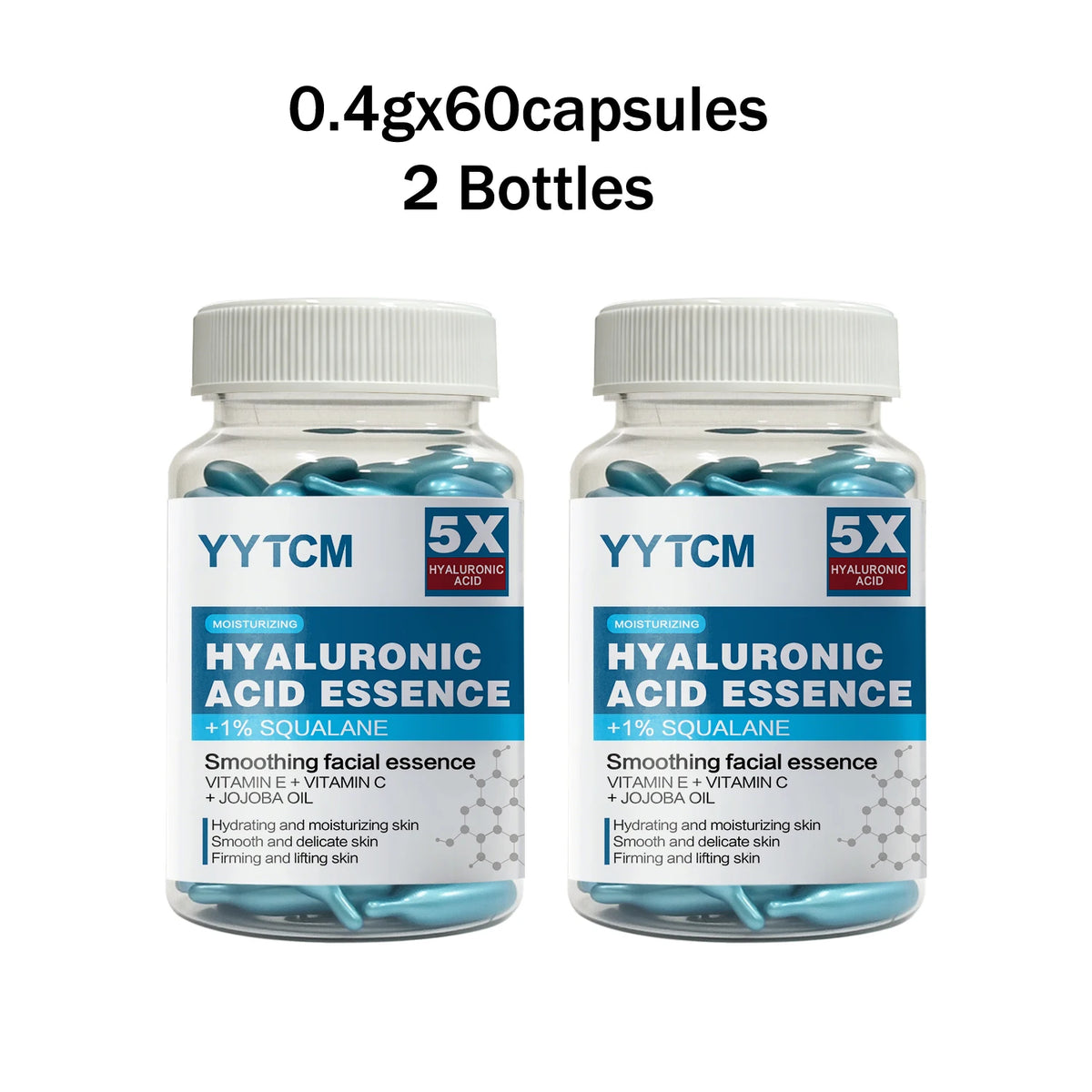 Hyaluronic Acid Moisturizing Capsule Essence (30 Capsules)