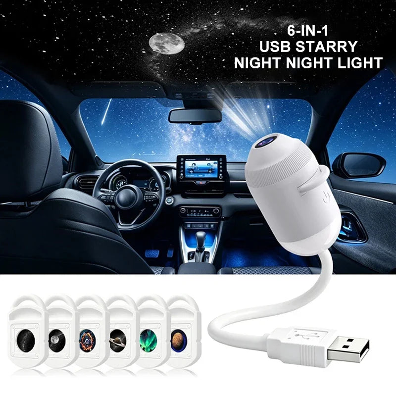 Galaxy Star Projector Night Light
