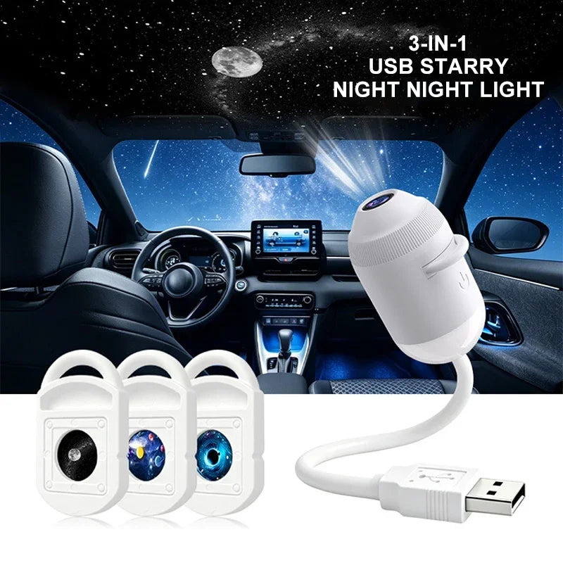 Galaxy Star Projector Night Light