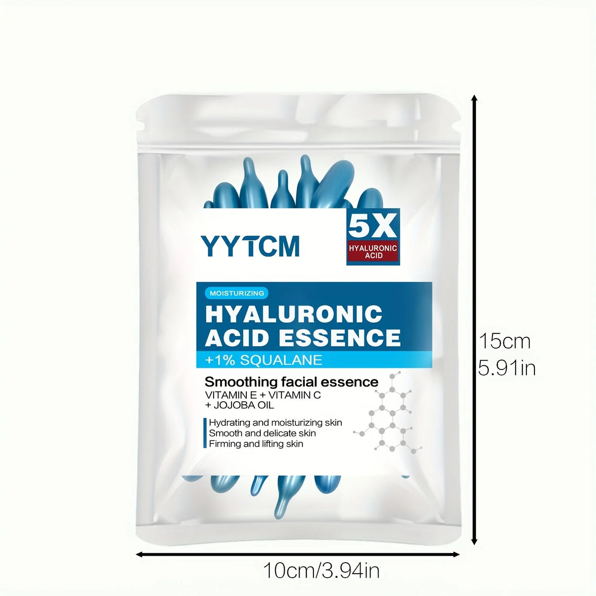 Hyaluronic Acid Moisturizing Capsule Essence (30 Capsules)
