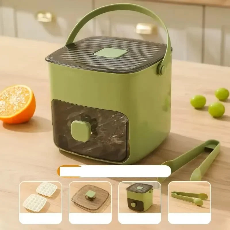 48-Grid Reusable Ice Cube Tray