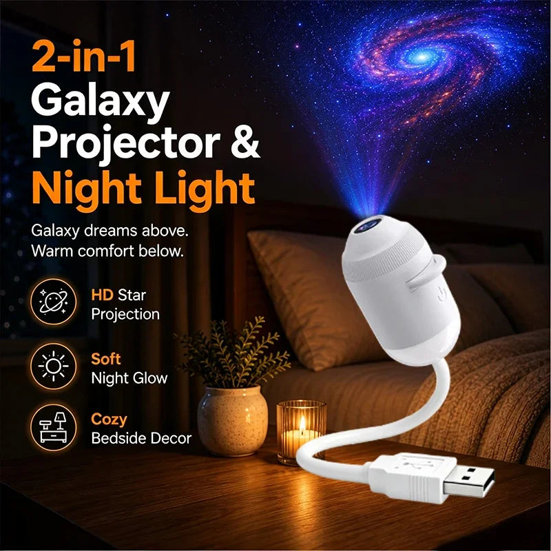 Galaxy Star Projector Night Light