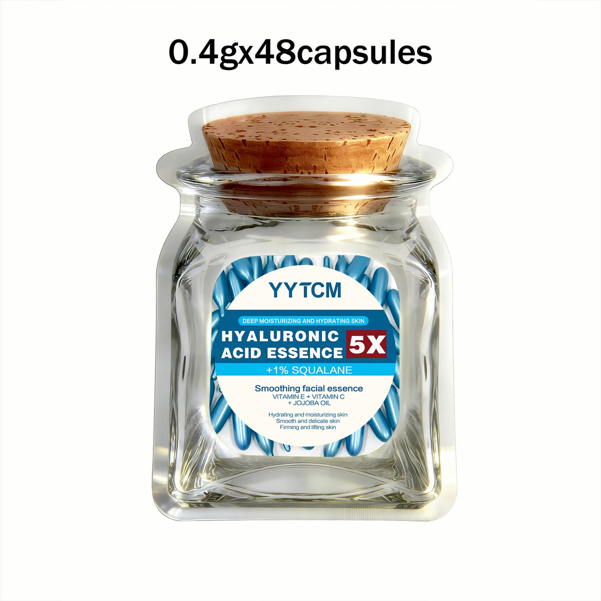 Hyaluronic Acid Moisturizing Capsule Essence (30 Capsules)