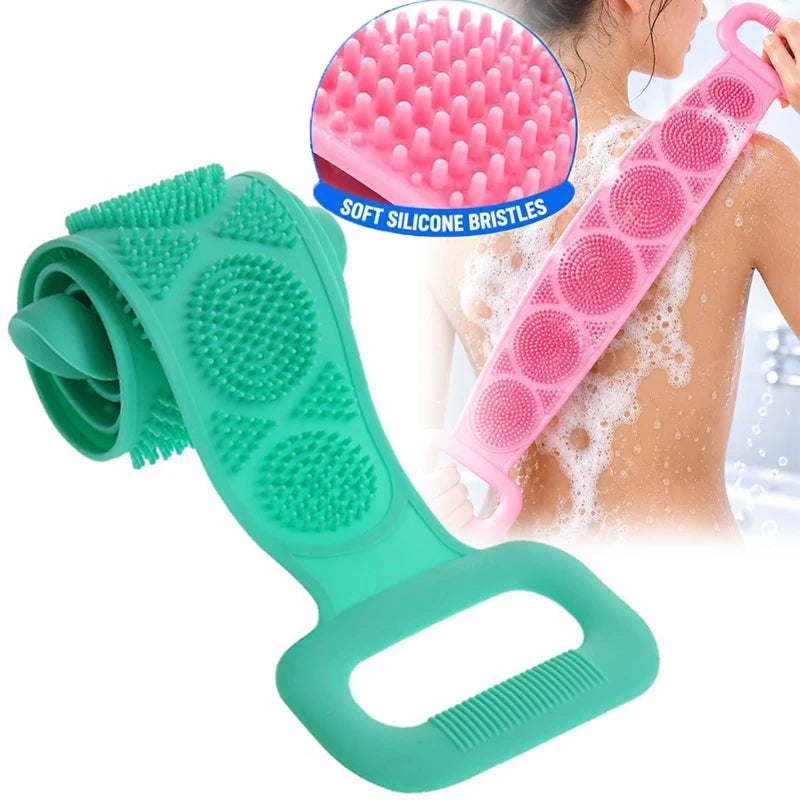 Silicone Back Scrubber & Massage Sponge