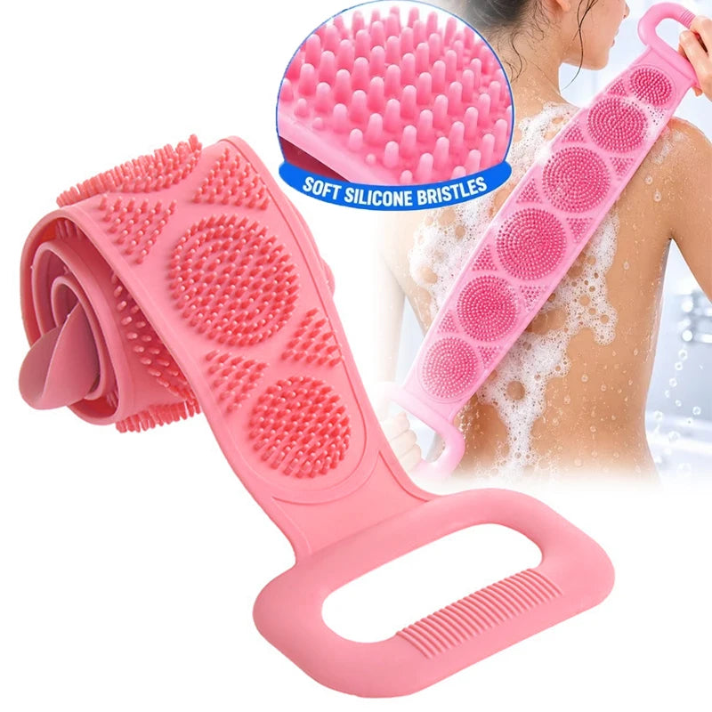 Silicone Back Scrubber & Massage Sponge